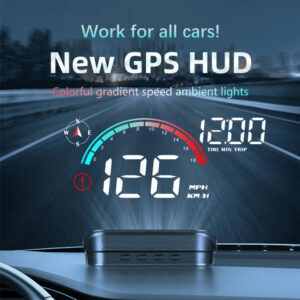 Car Head‑Up Display (Basic Speed Display)
