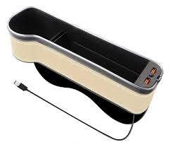 Car Seat Gap Filler with USB Charging